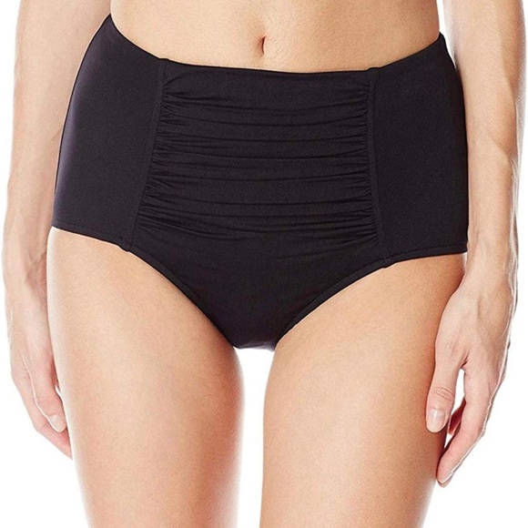Seafolly Women's Hipster Bikini Bottom - Full Coverage Swimsuit With Eco-Friendly Fabric